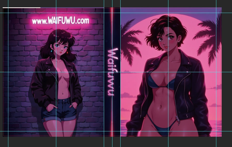 Savvy Alley // Synthwave Sunset Binder