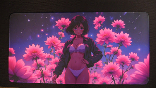 Cosmic Bloom card mat