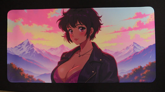 Heavenly Mountains card mat