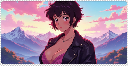 Heavenly Mountains card mat