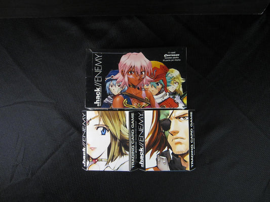.hack // ENEMY Sanjuro+ Black Rose Decks & Booster Box bundle