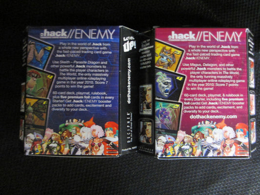 .hack // ENEMY Kite + TeraJima  Decks & Booster Box bundle