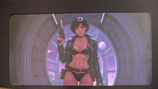 Merc with Perks card mat