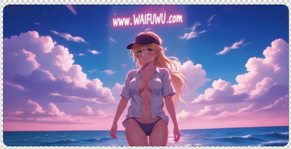 Welcome Breeze card mat