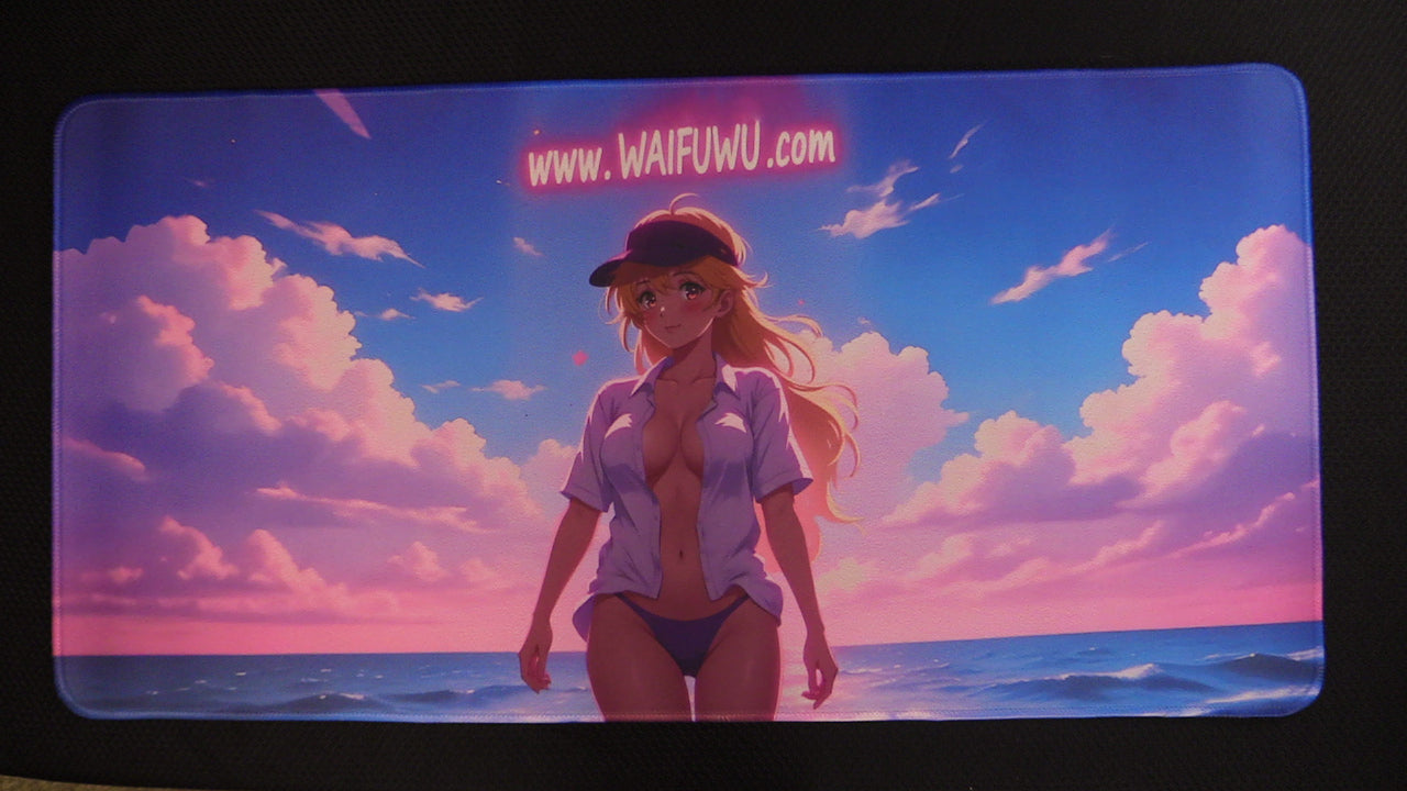 Welcome Breeze card mat